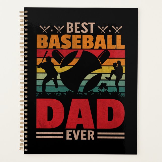Agenda Melhor Pai De Baseball Nunca (Frente)