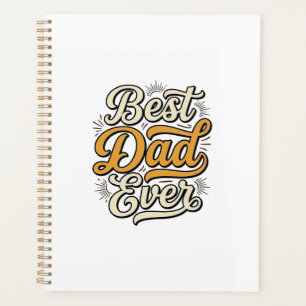 Agenda Melhor Pai de Todos os Tempos Camisa com Letras Vi
