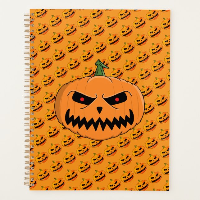 Agenda Menacing Jack O'Lantern Halloween (Frente)