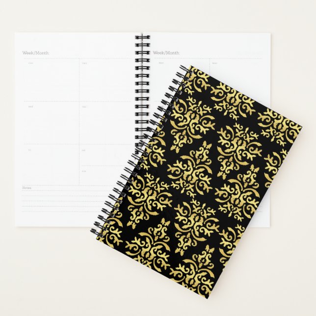 Agenda Mendela Pattern, Dourado (Exibição)