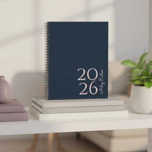 Agenda Mensal pessoal minimalista do Marinho