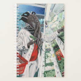 Agenda Mente Flayer Grocery Comprando Fantasy Art Planner