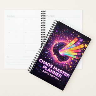 Agenda Mestre do Caos Neurodivergente - Edição TDAH