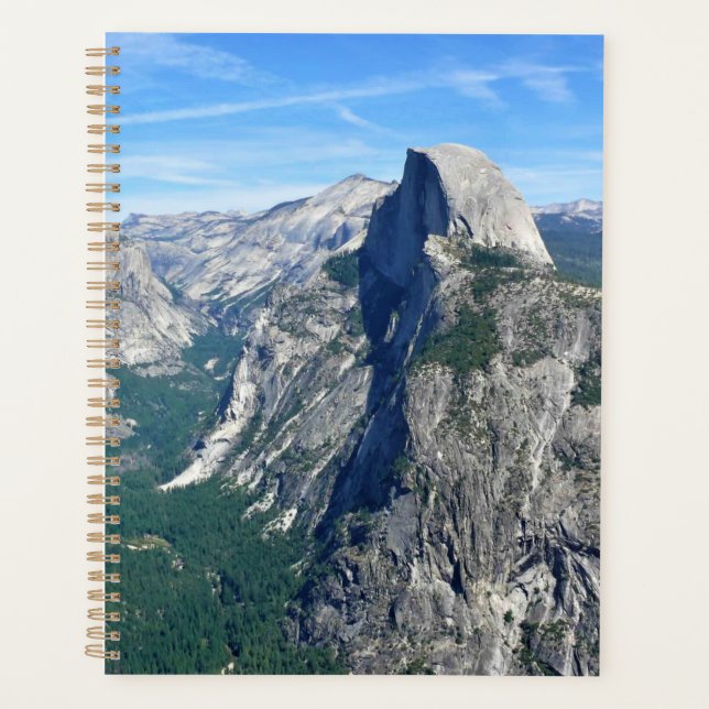 Agenda Metade Dome do Glacier Point, Yosemite, CA (Frente)