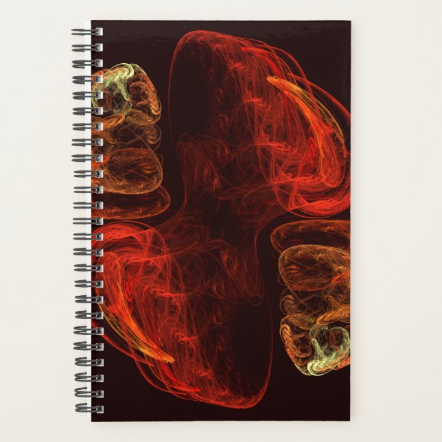 Agenda Metamorfose Abstrato Art (Frente)