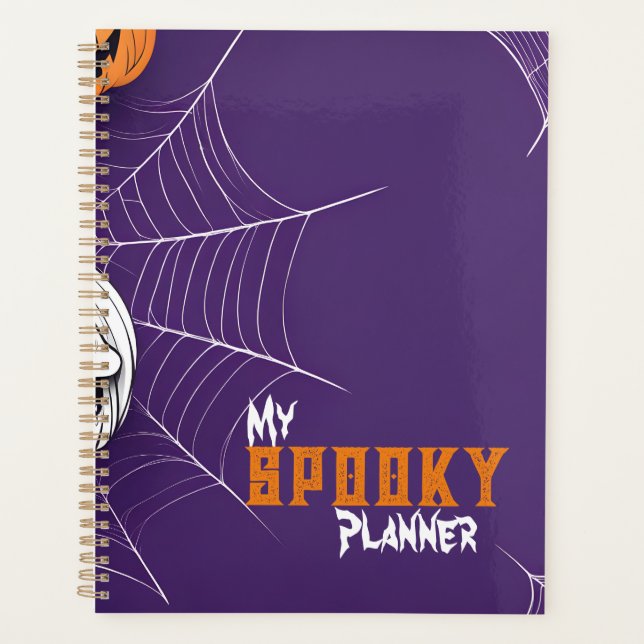 Agenda Meu Planeador Spooky (Frente)