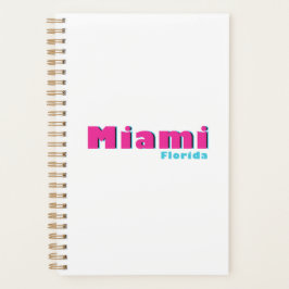 Agenda Miami, Florida Planner  