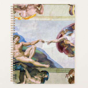 Agenda Michelangelo - Criação de Adão, Capela Sistina