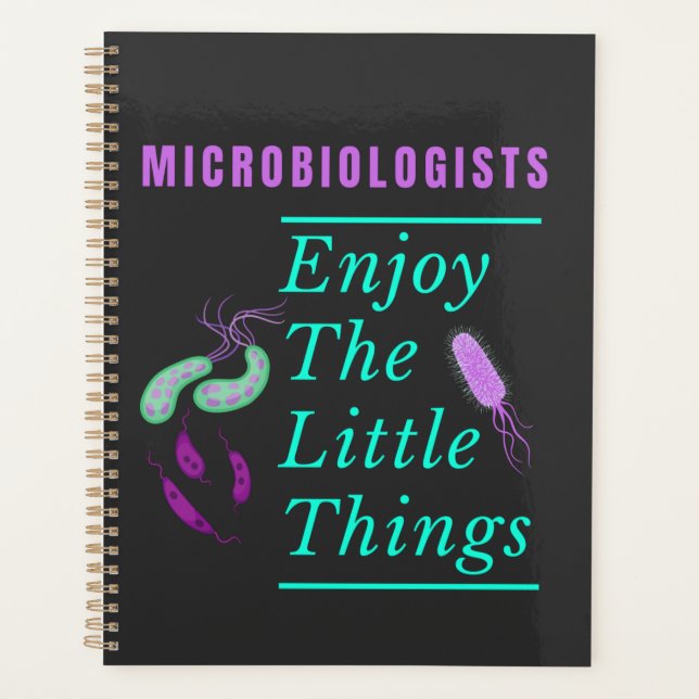 Agenda Microbiologists Enjoy The Little Things  (Frente)