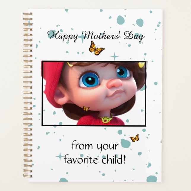 Agenda Minha mãe super legal (Frente)