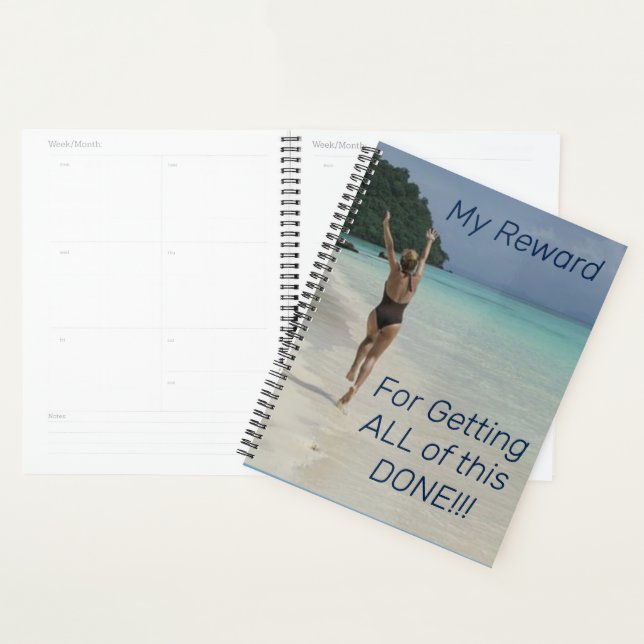 Agenda Minha RECOMPENSA por fazer tudo isso! (Exibição)