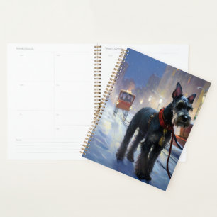 Agenda Miniatura Schnauzer Fesason de Natal