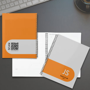 Agenda Mínimo de Acentos Laranja Iniciais Compromisso de