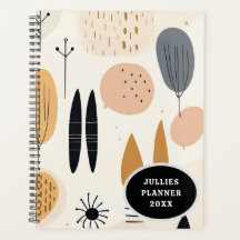Mínimo notebook espiral estilo Boho