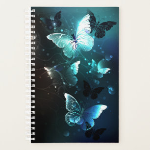 Agenda Mint Night Butterflies