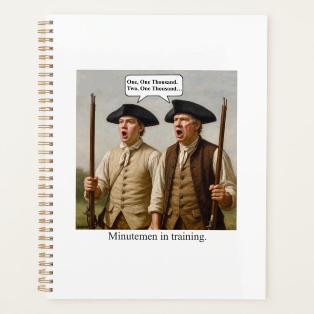 Agenda Minutemen in training. (Frente)