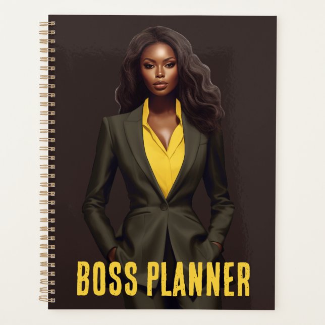 Agenda Moça Chefe Planner (Frente)