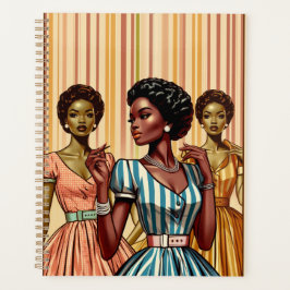 Agenda Moda feminina negra dos anos cinquenta, saias dos 
