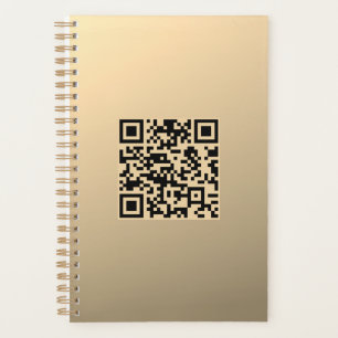Agenda Modelo de código QR editável instantaneamente Fa
