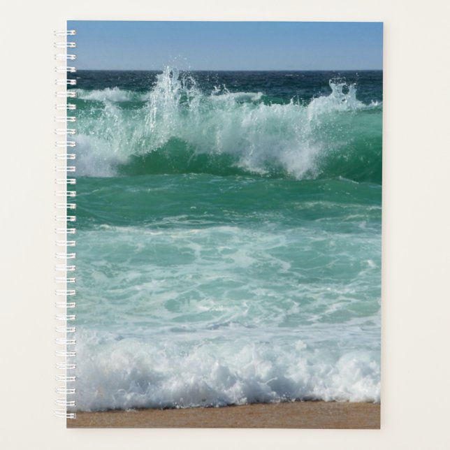 Agenda Modelo de Ondas Marítimas de Mar de praia de praia (Frente)