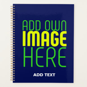 AGENDA MODELO DE TEXTO DE IMAGEM AZUL DE MARINHO CUTE EDI
