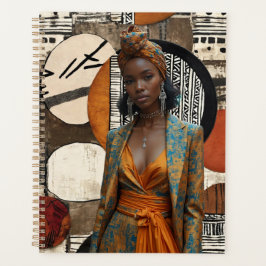 Agenda Modern and sophisticated Spiral Photo Notebook