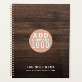 Agenda Modern Business Logo Elegant Wood Look 2026