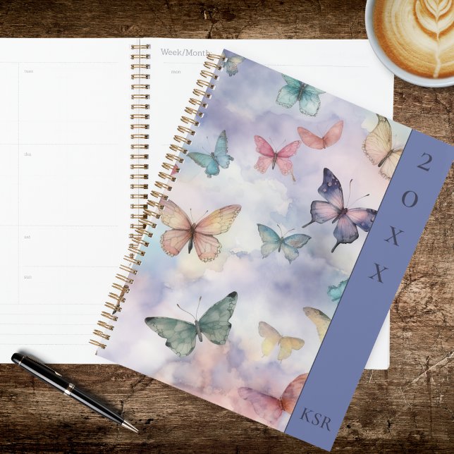 Agenda Modern Butterflies Planner (Criador carregado)