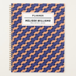 Agenda Modern Geometric Interlocking Pattern Daily 