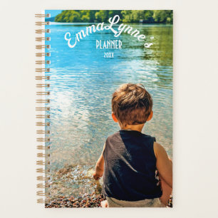 Agenda Modern Personalizado 2 Fotos Semanalmente Mensal
