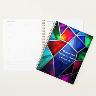 Agenda Modern Stained Glass Geometric Faith