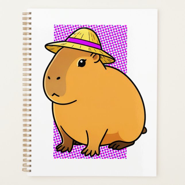Agenda Modo Relaxado do Capivara (Frente)