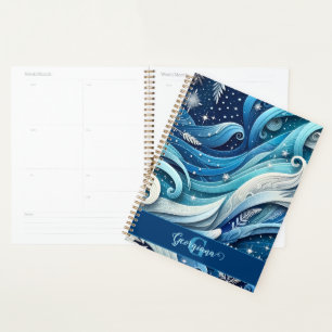 Agenda Molhos de inverno, Azuis e Congelados, personaliza
