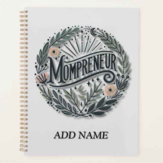 Agenda Mompreneur Themed (Frente)