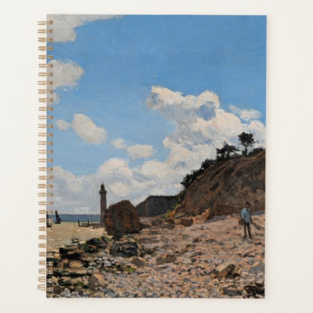 Agenda Monet - A praia em Honfleur (Frente)