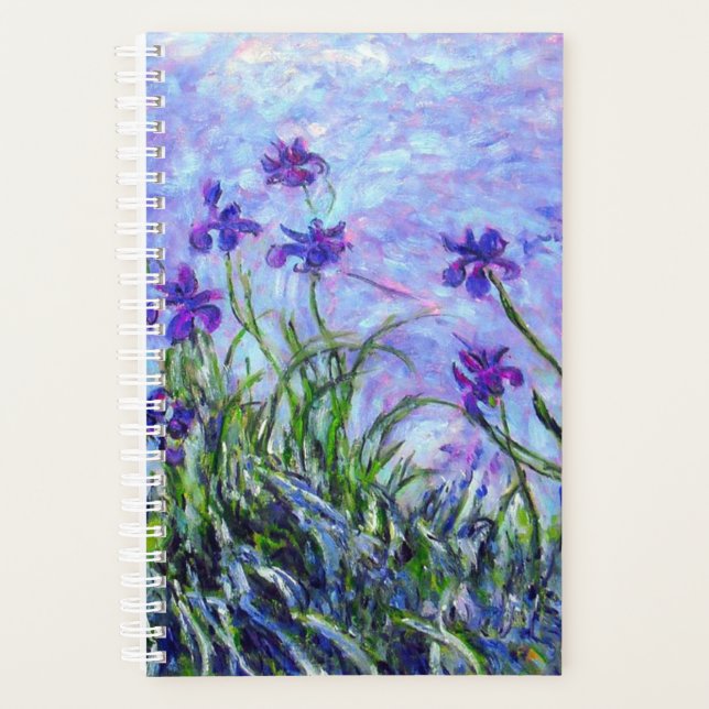 Agenda Monet Lilac Irises (Frente)