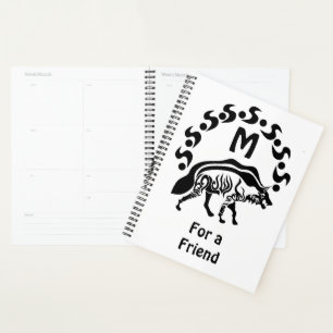Agenda Monograma de Hyena Strike Tribal