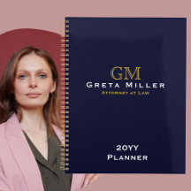 Monograma Dourado Clássico Simples Elegante Anual