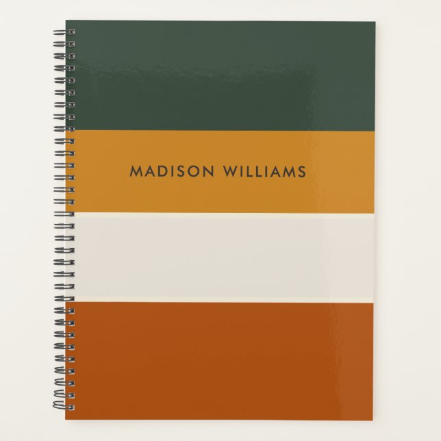 Agenda monograma,nome, (Frente)