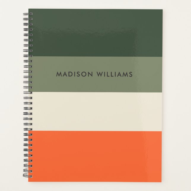 Agenda monograma,nome, (Frente)