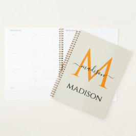 Agenda Monograma & Nome Personalizados