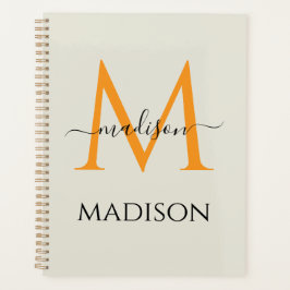 Agenda Monograma & Nome Personalizados 