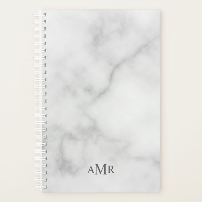 Agenda Monograma Personalizado Clássico (Frente)