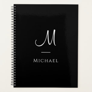 Agenda Monogramas - Letra inicial Modelo elegante
