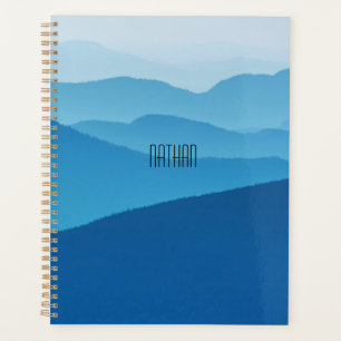 Agenda Montanhas Azuis Personalizadas