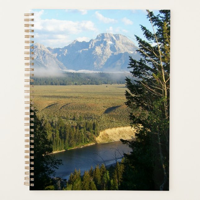 Agenda Montanhas e Rio Jackson Hole (Frente)
