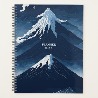 Agenda Montanhas Snowy Planeador de Estilo Japonês