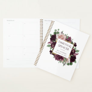Agenda Moody Passion   Rosas De Vinho Roxo Dramático Pers