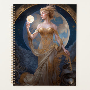 Agenda Moon Goddese Queen Fantasy Art