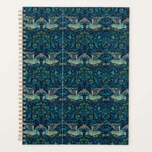 Agenda Morris - Pássaros Voadores Pássaros Padrões Florai